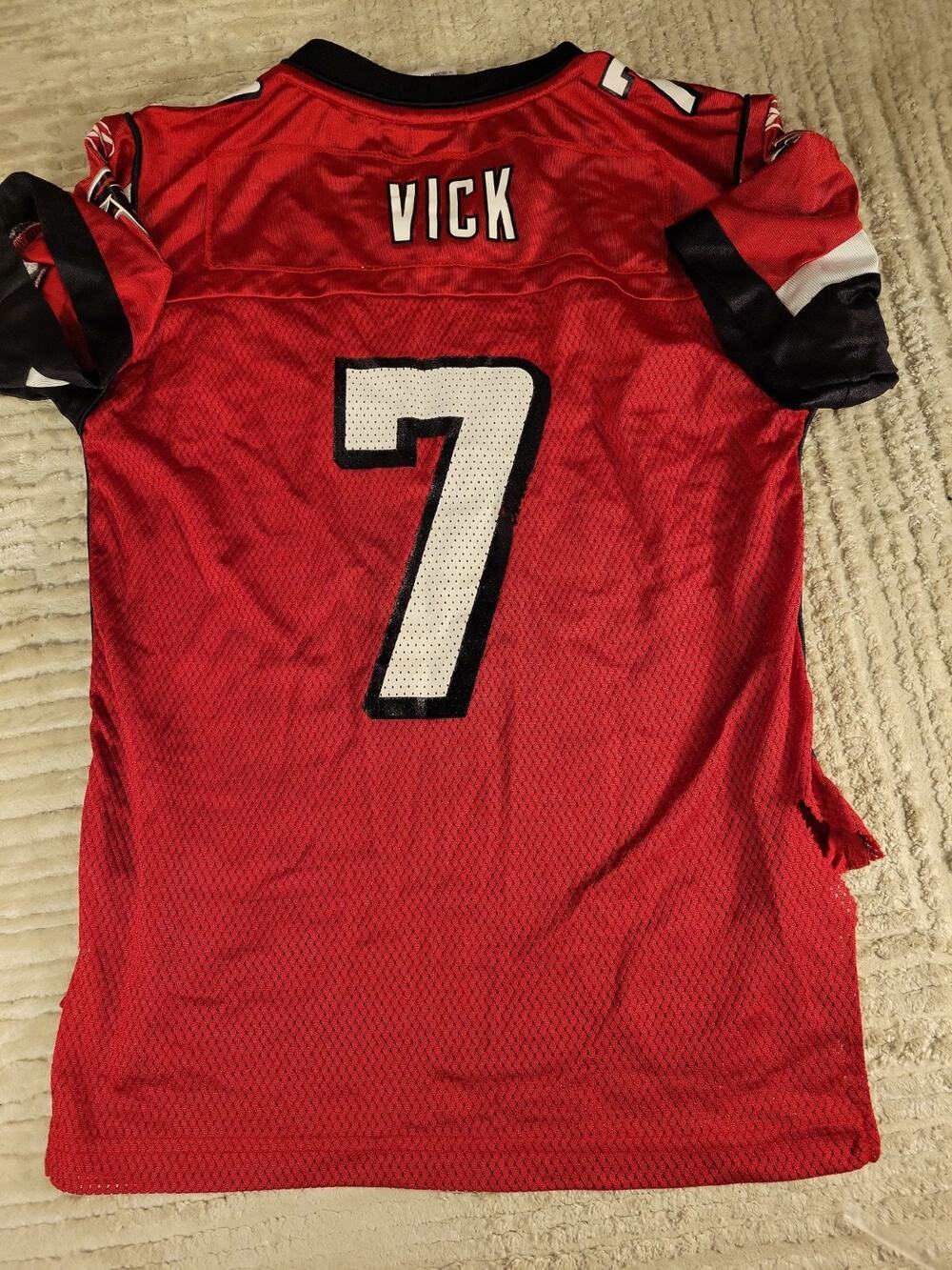 Reebok Michael Vick Atlanta Falcons Football Jersey Youth Medium 10-12 Boys